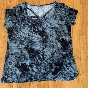soft tie dye top